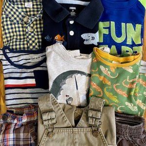 Boy's 2T Clothing Lot: Osh Kosh, Baby Gap & More!